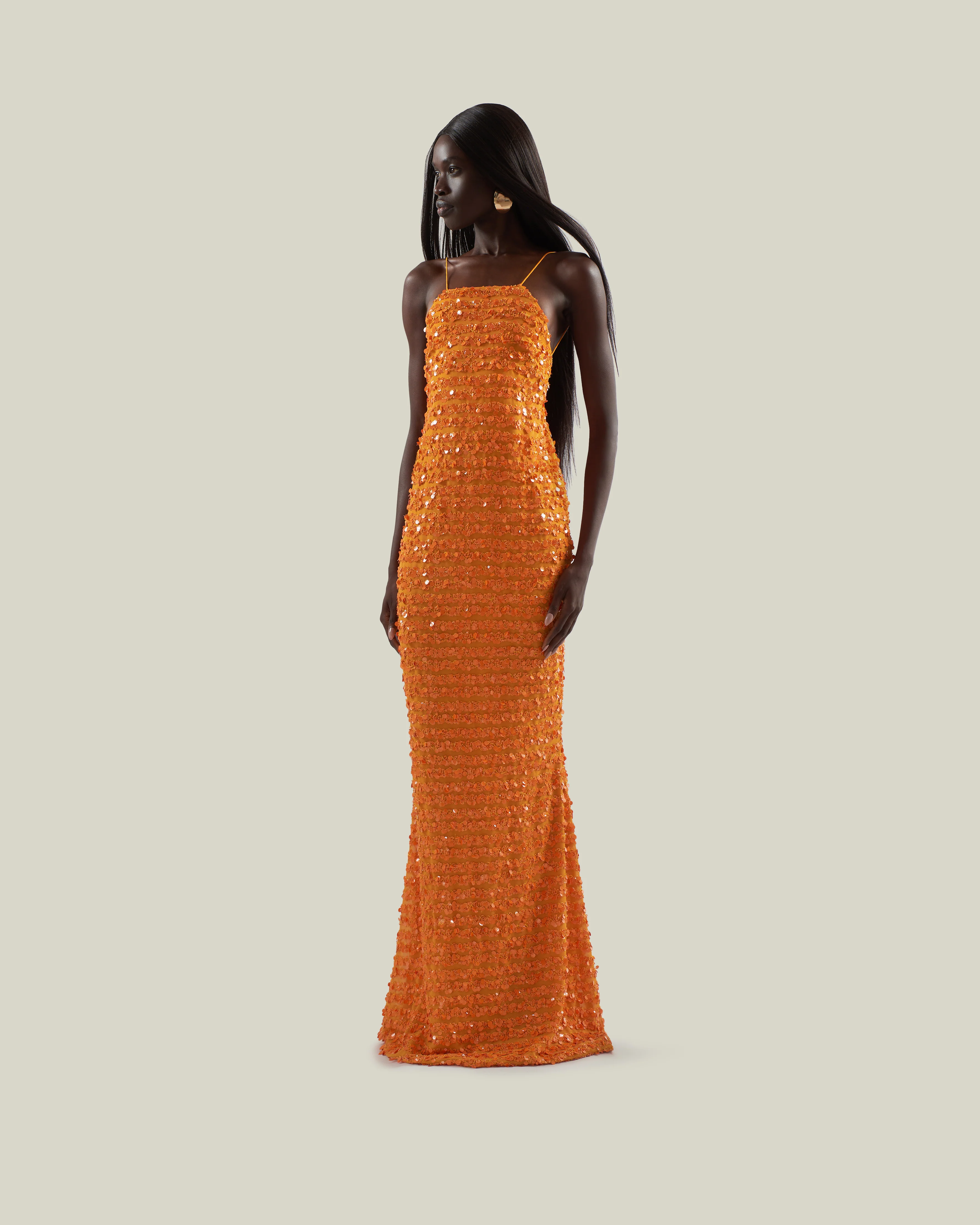 Candice Dress in Mandarin