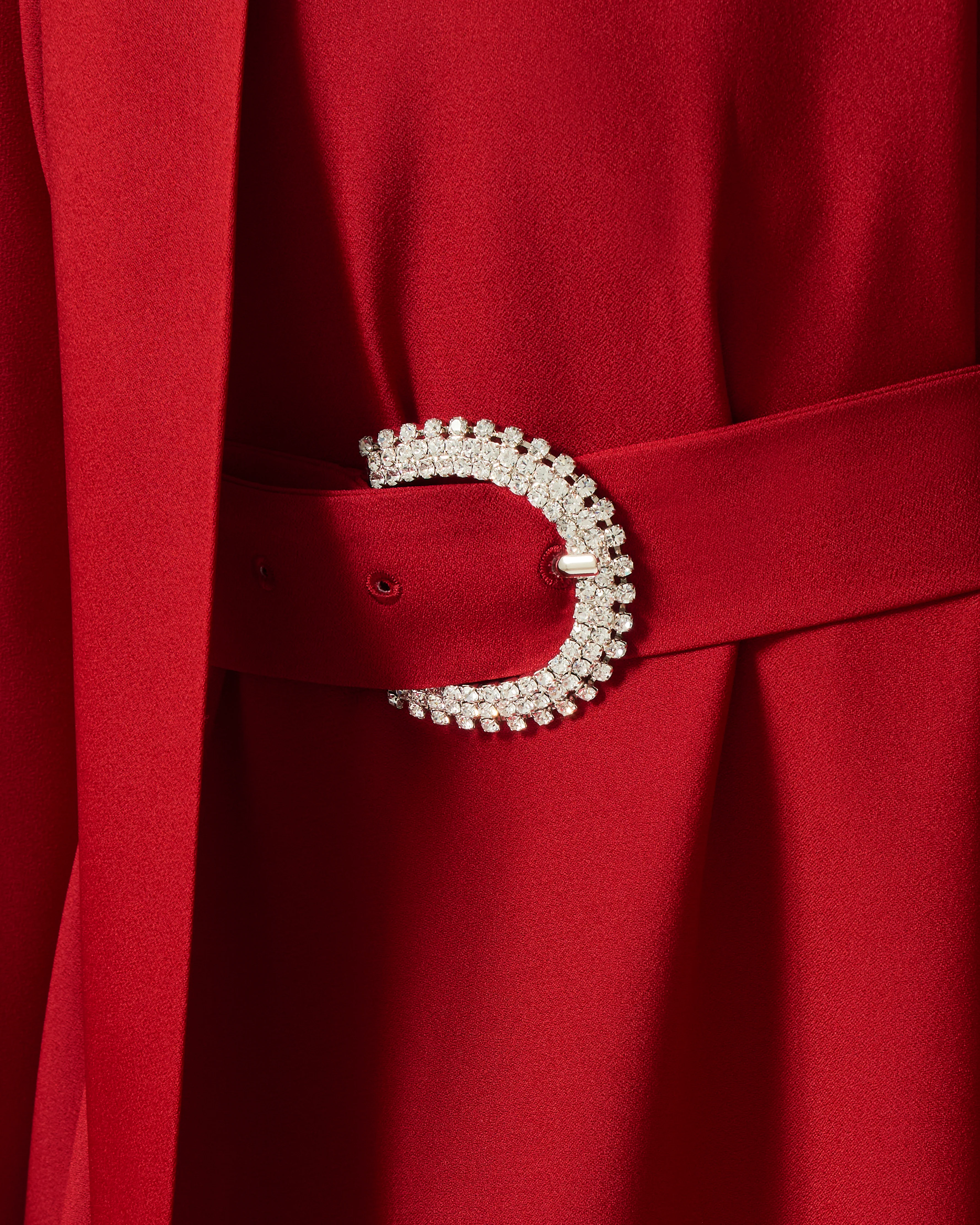 La Luna Crystal Kaftan in Ruby - Image 4
