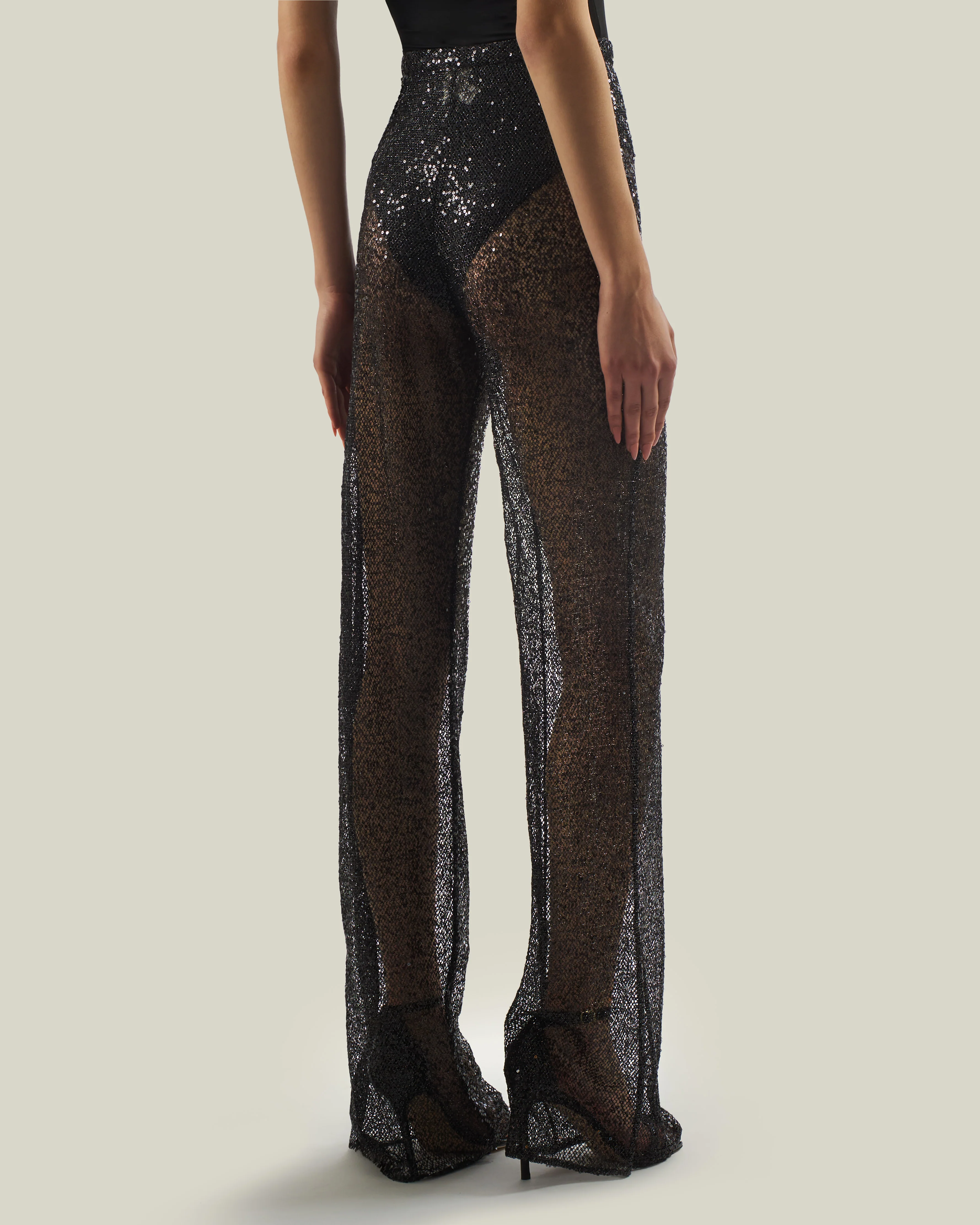 Marlene Disco Pants in Black - Image 3