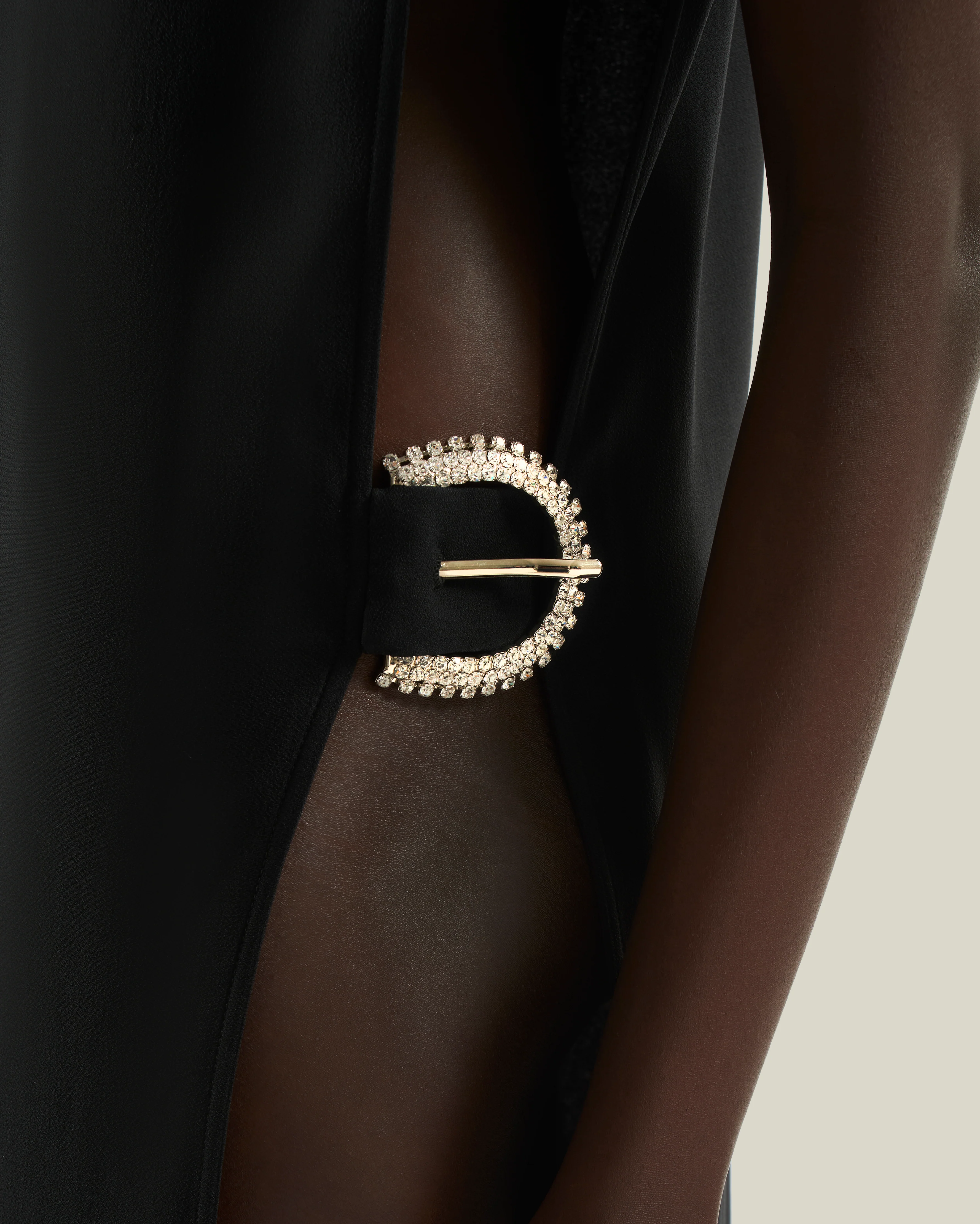 Michela Dress in Black - Image 4