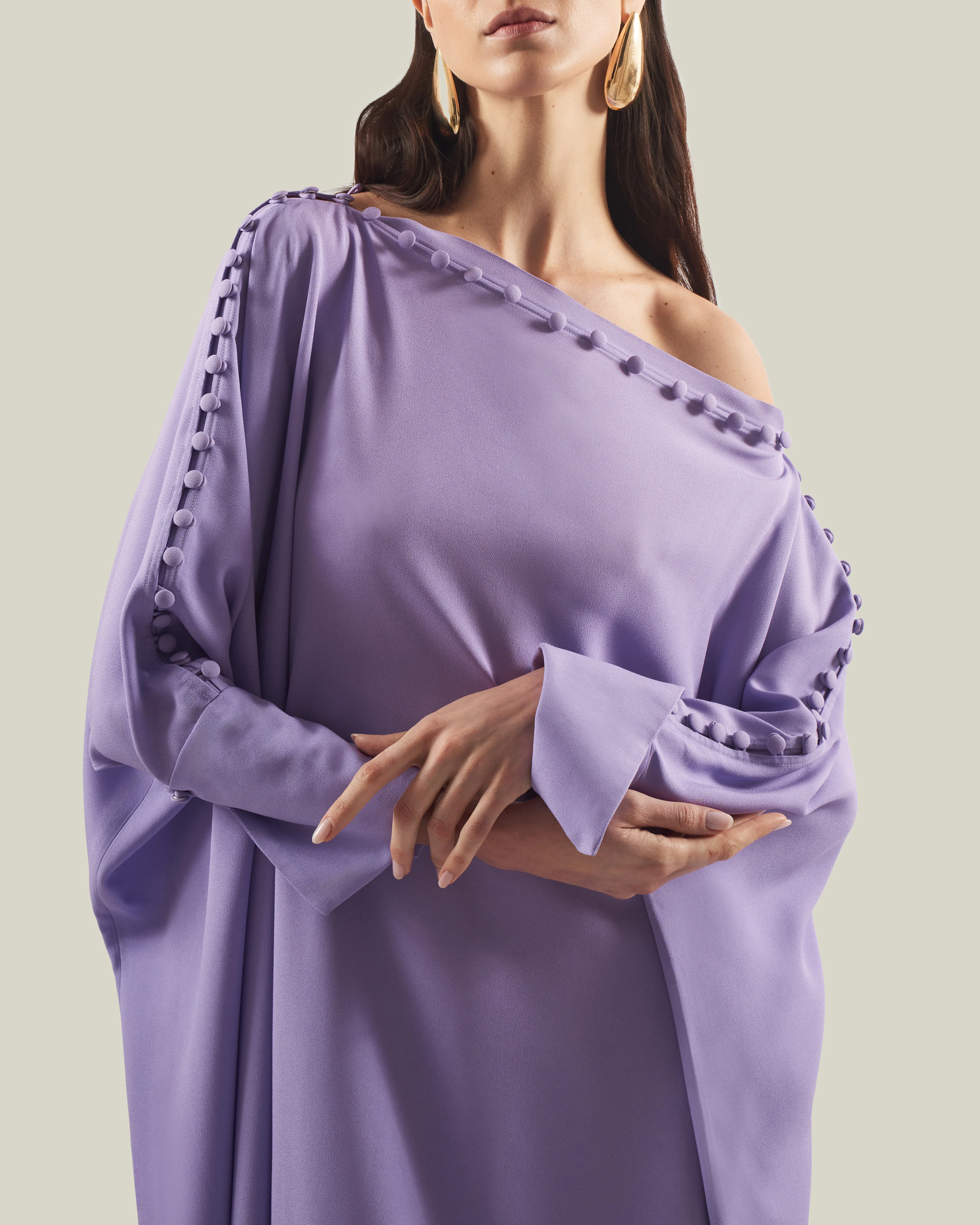 Mila Kaftan in Lavender - Image 4