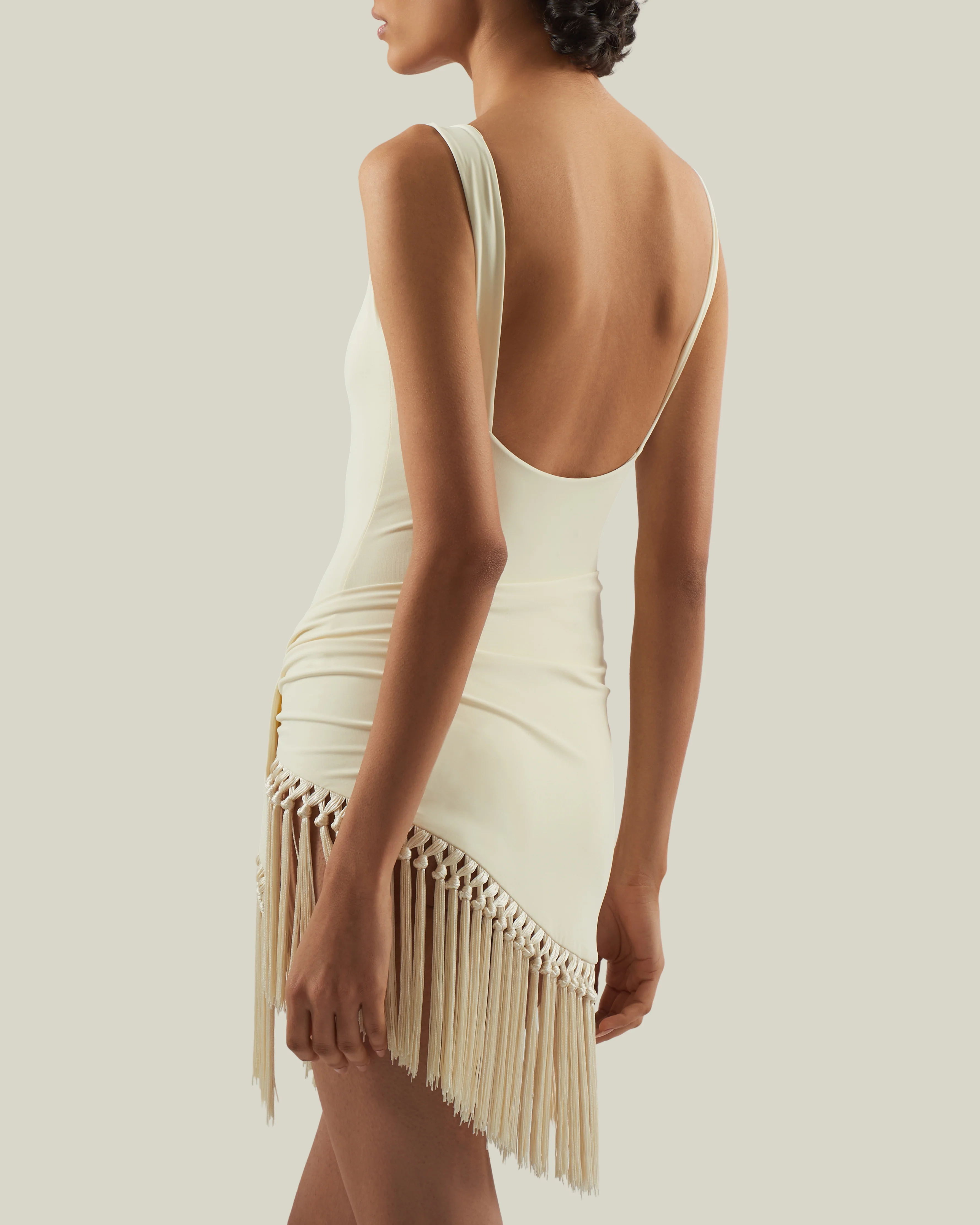 Mini Lido Swimsuit in Ivory - Image 2
