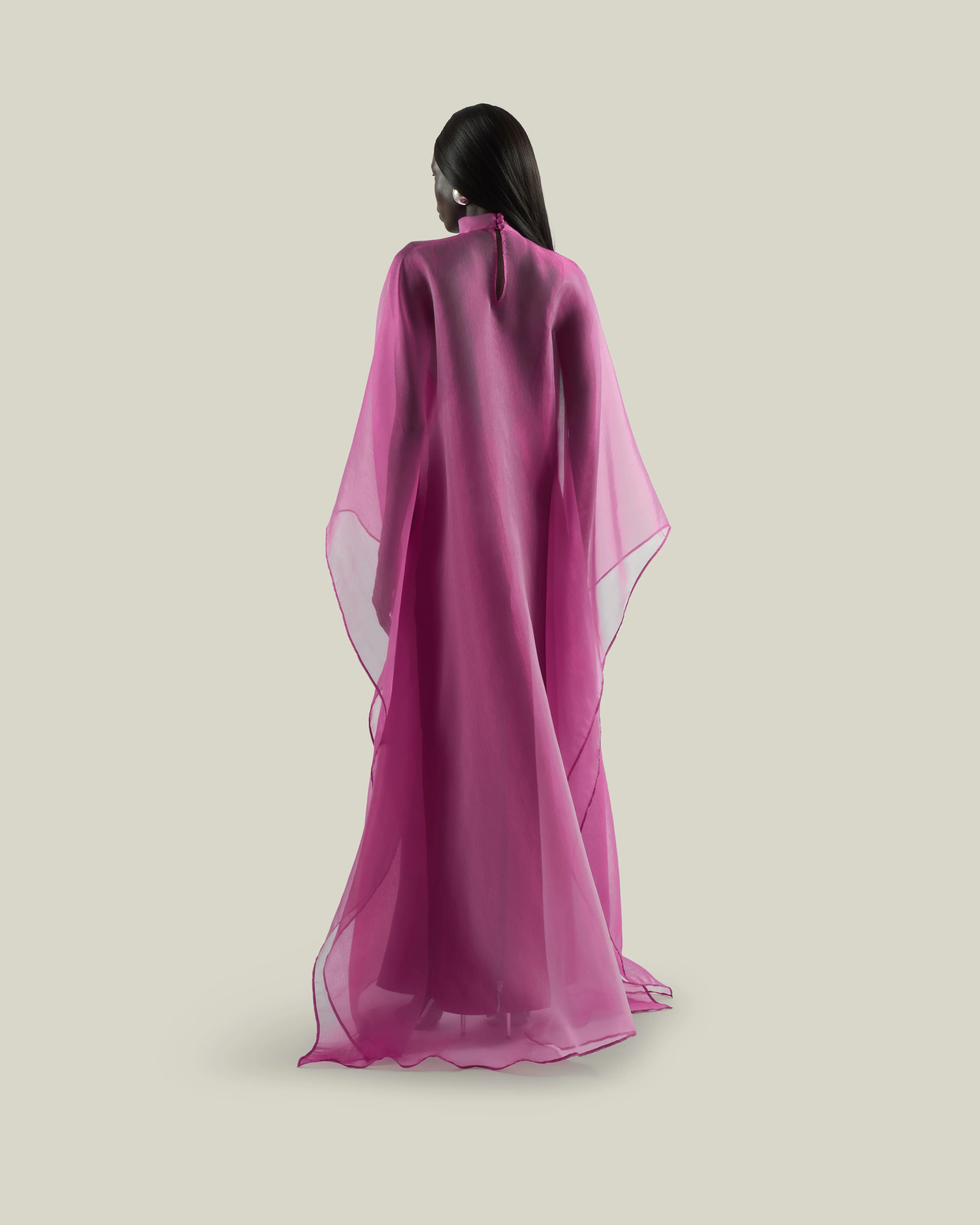 Sphinx Kaftan in Pomegranate - Image 2